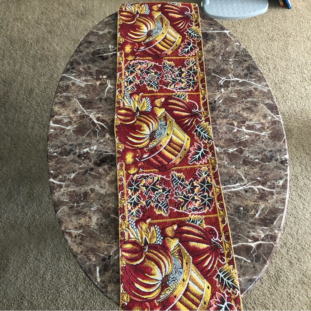 Fall/pumpkin/harvest table runner
